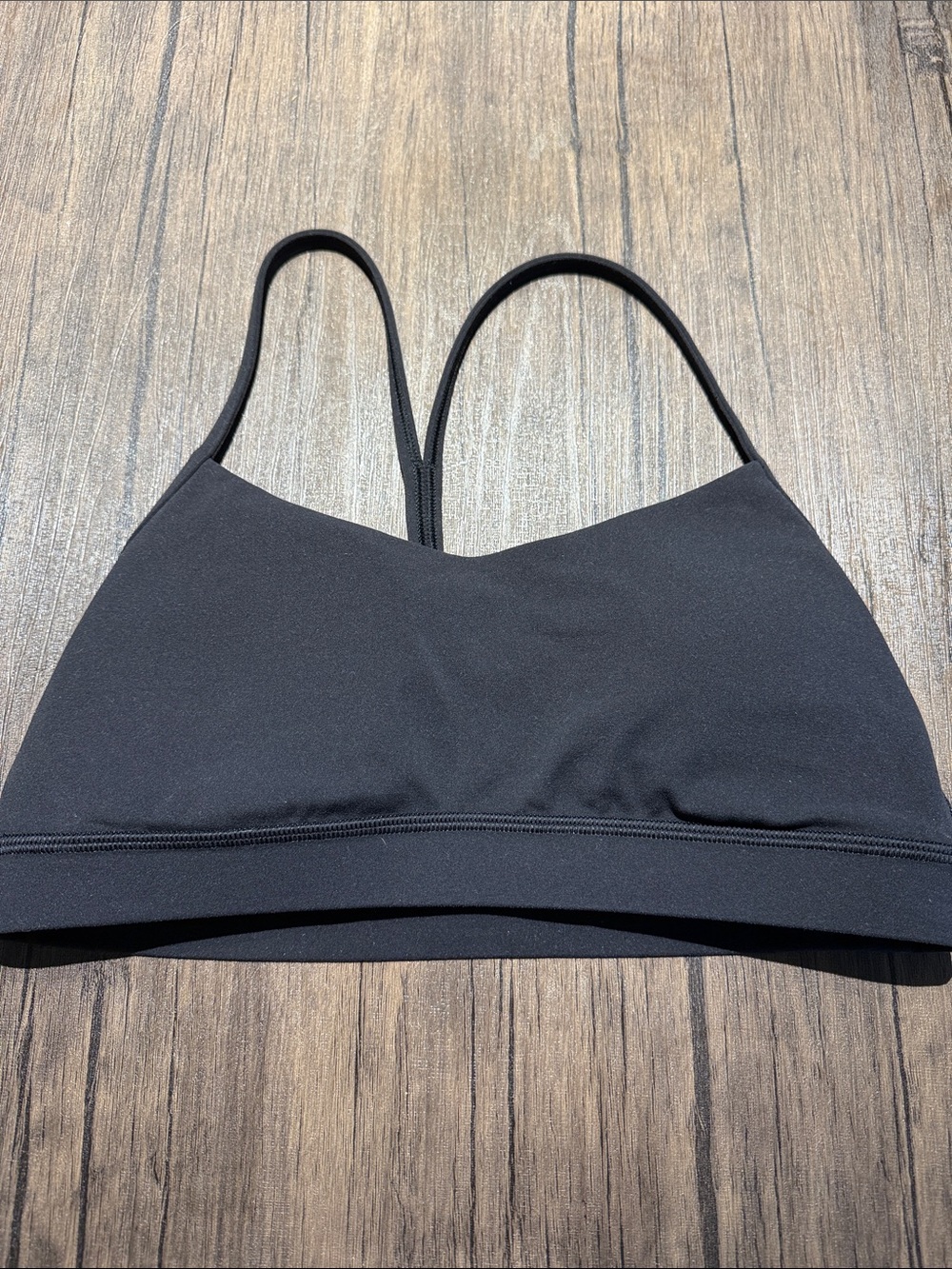 lululemon athletica Black Strappy Sports Bra